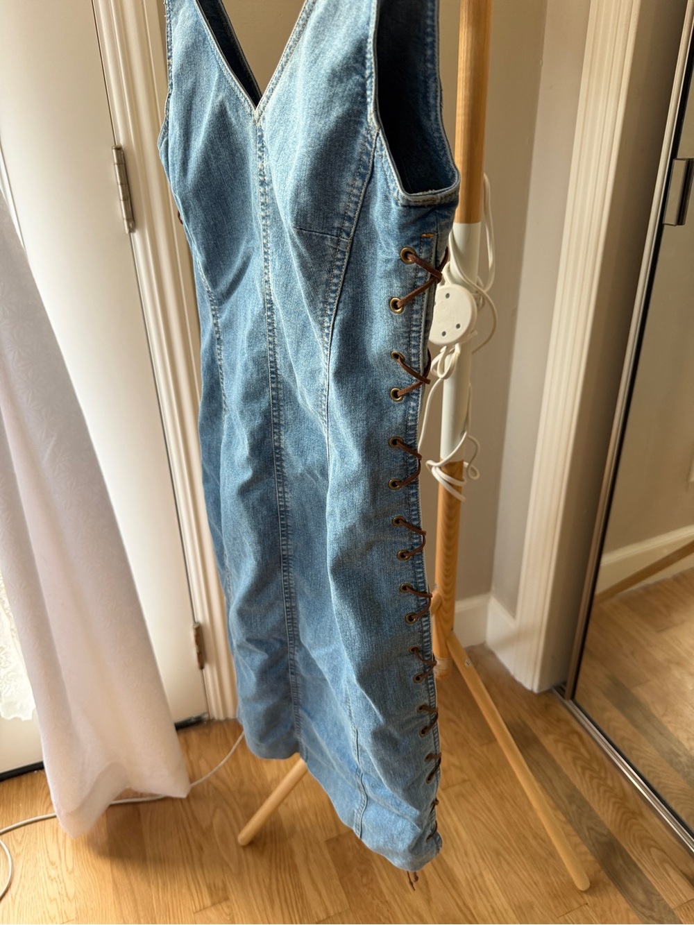 Y2k denim dress